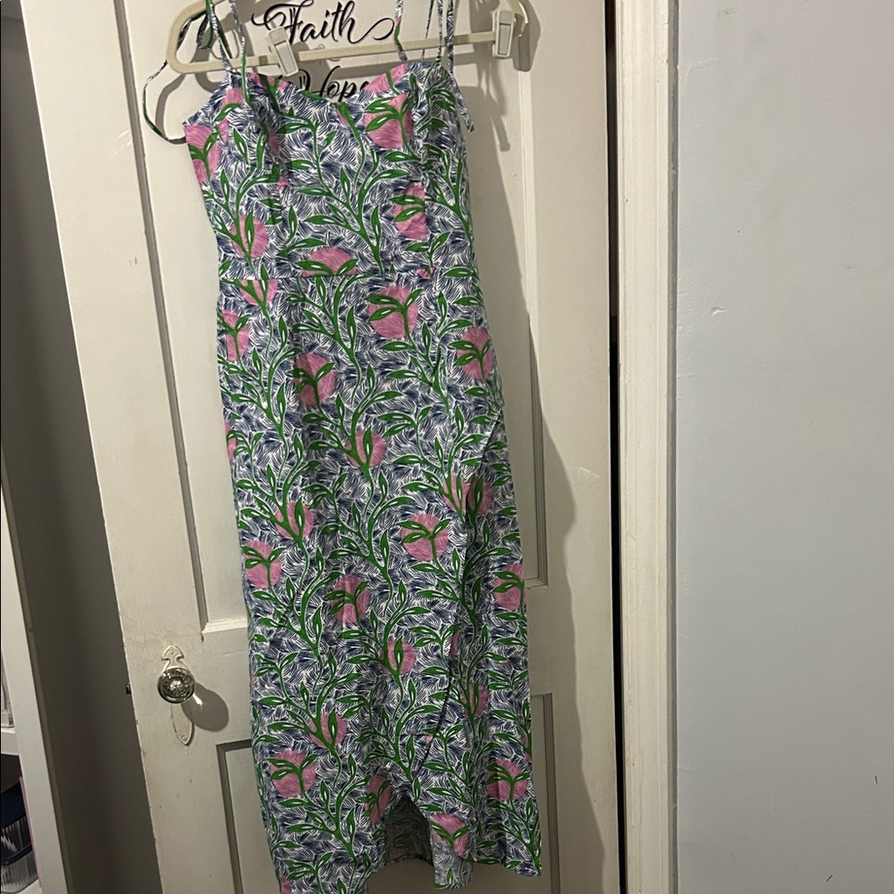 Liberty & Justice Leaf Pattern Dress
